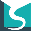 Teal monogram client logo